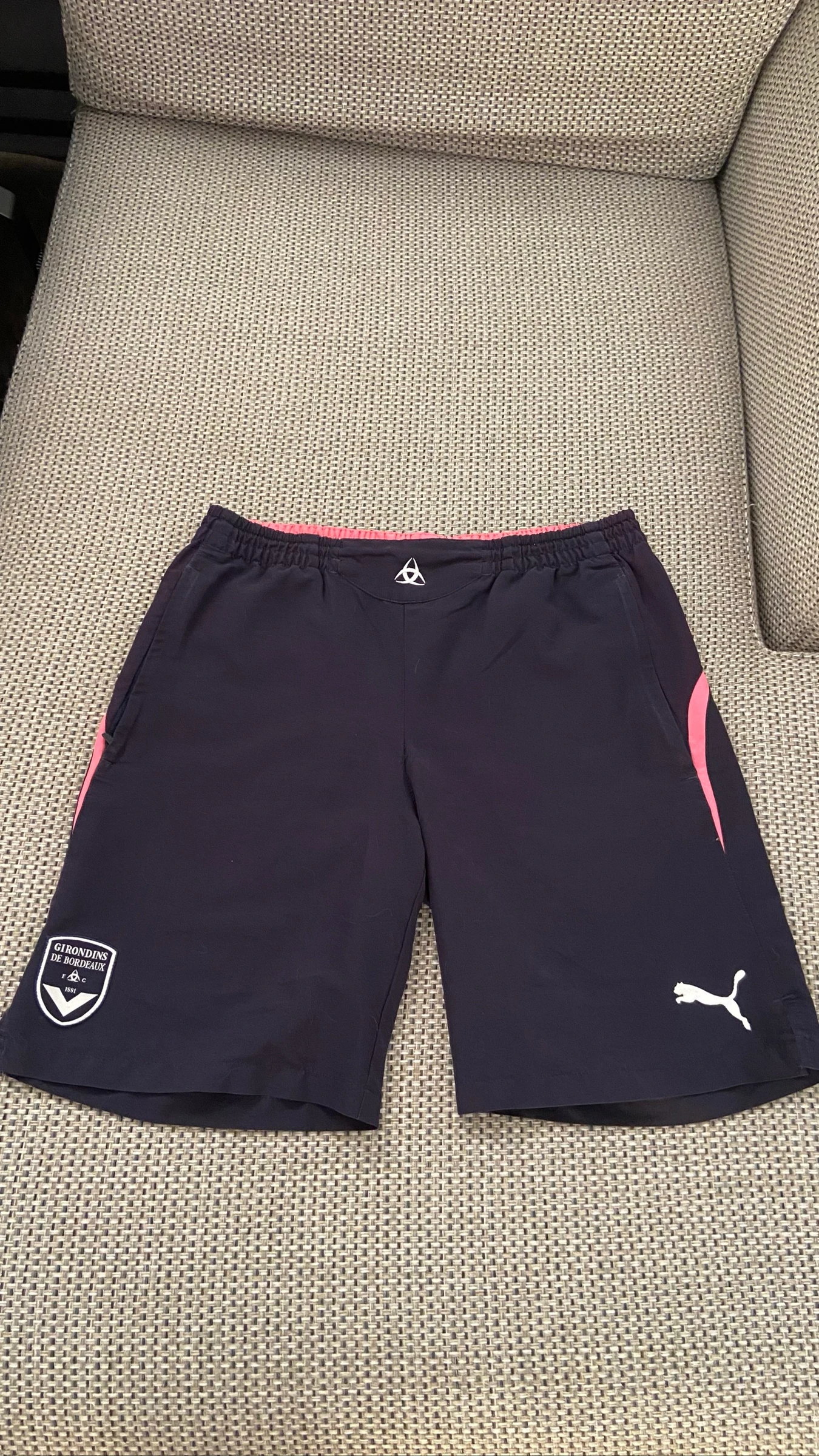 Short azul marino y rosa del club de fútbol de Burdeos – photo 3
